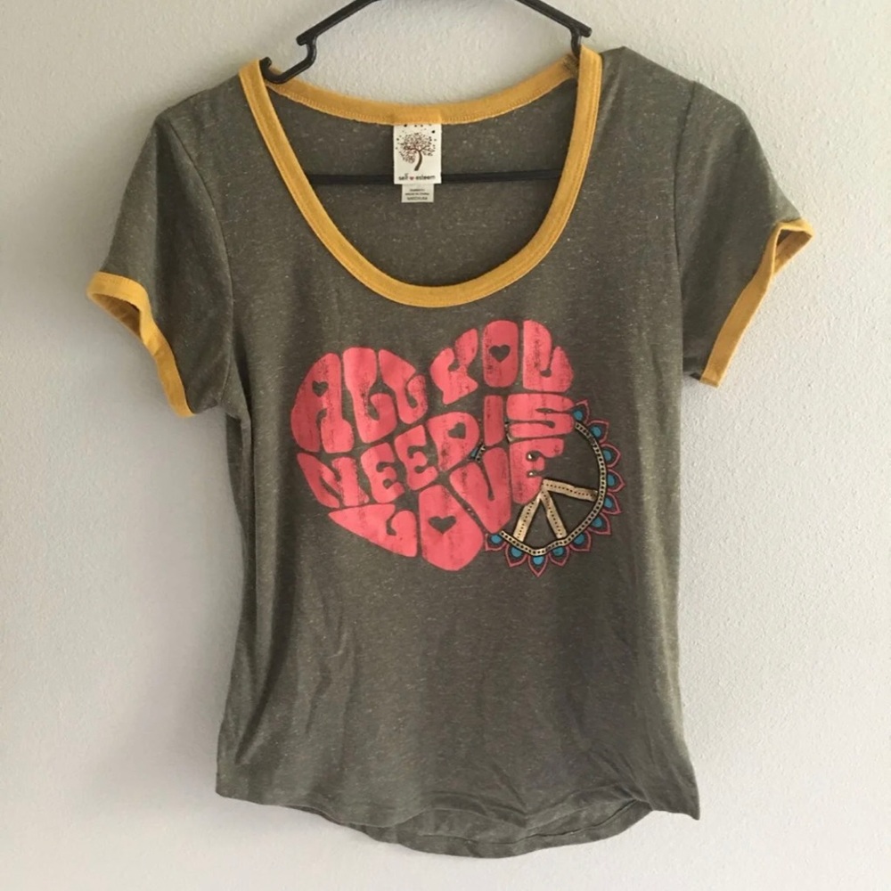 3/$15 Self esteem soft T-shirt